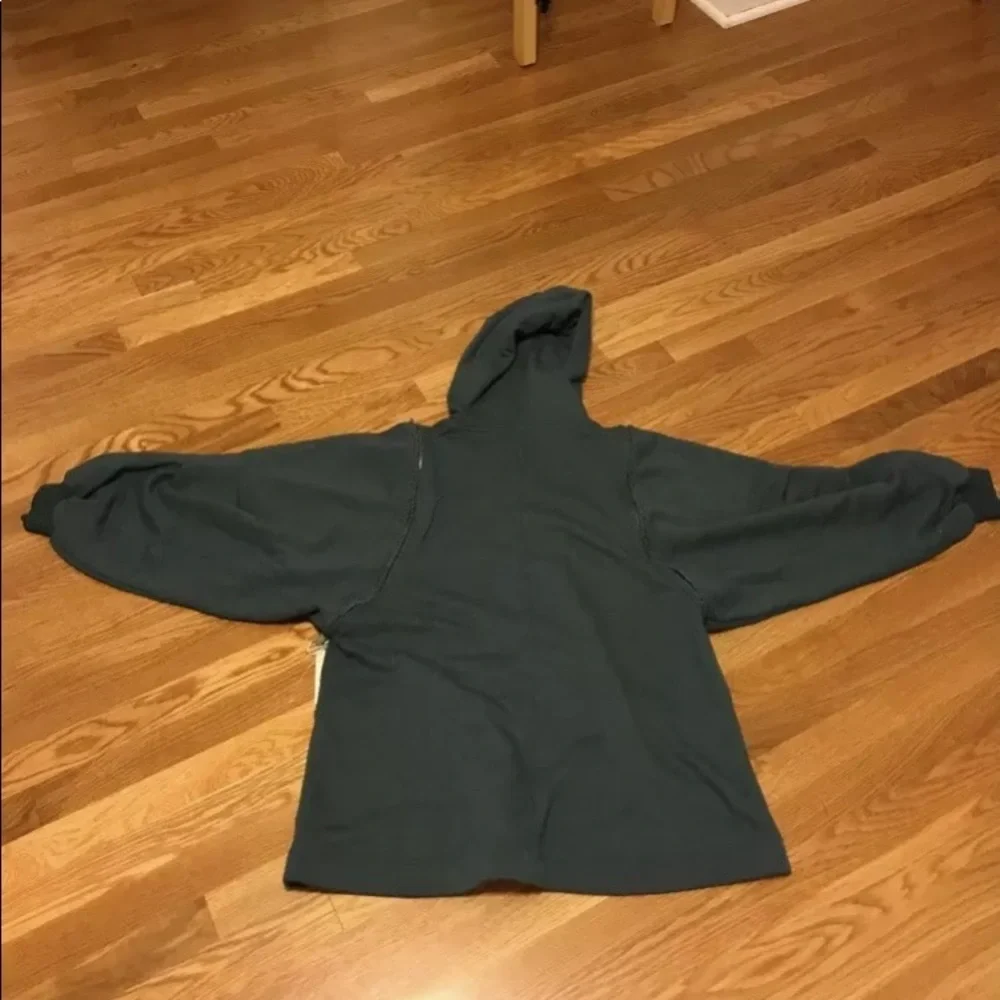 SALE NWT Free People Close Call Zip Hoodie Sweatshirt 2 in 1 XS or S Teal